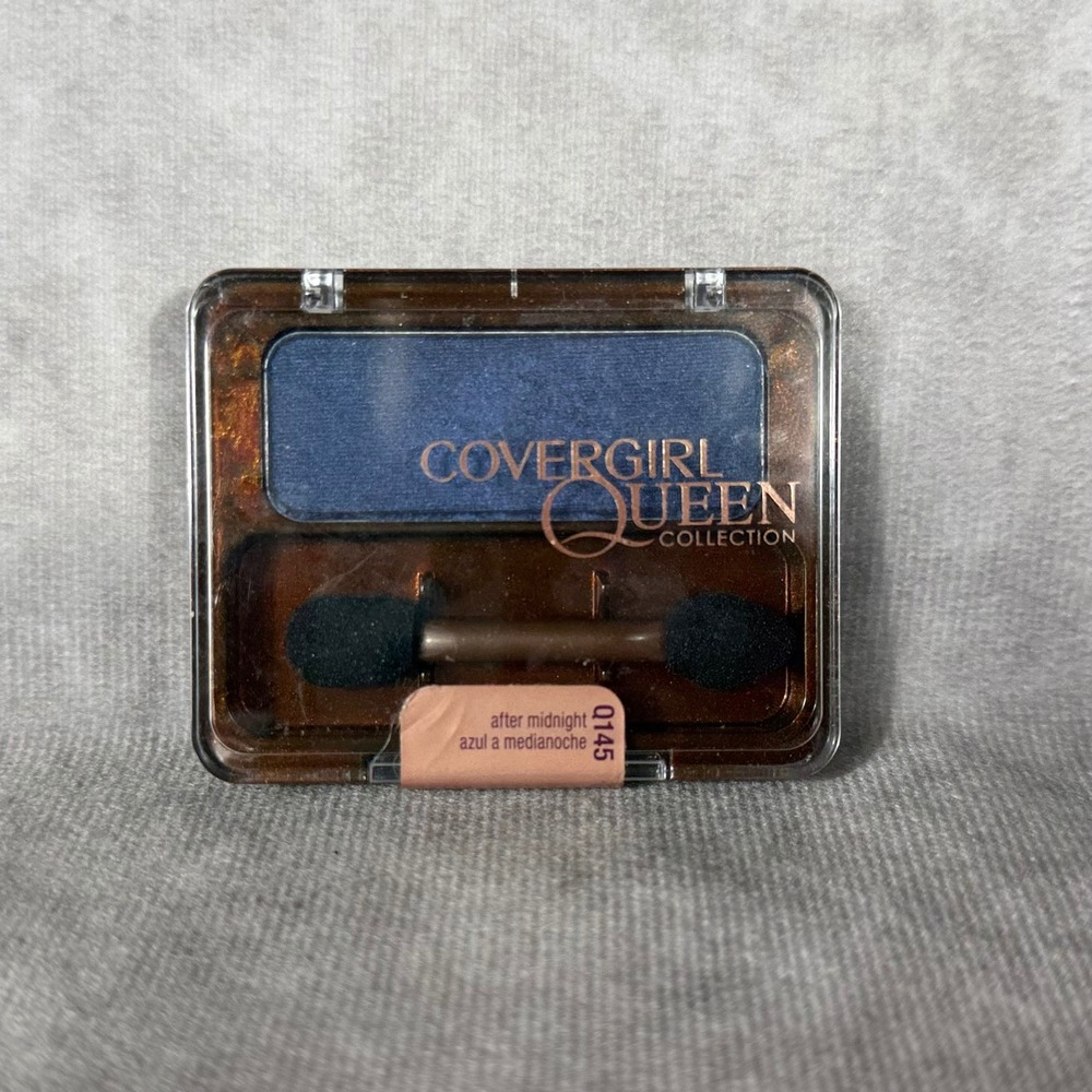 CoverGirl Queen Collection Eye Shadow After Midnight Q145 Blue Vtg SEALED NEW